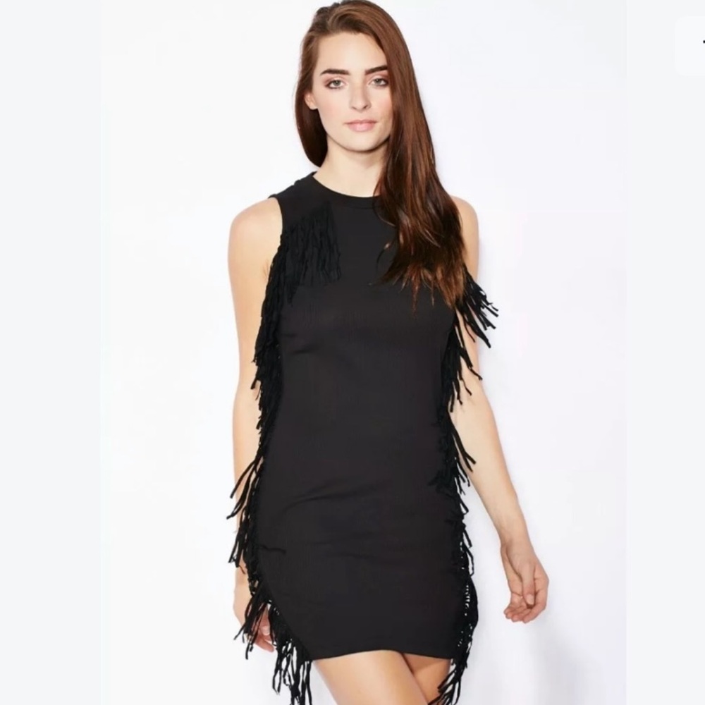 TopShop mini fringe dress